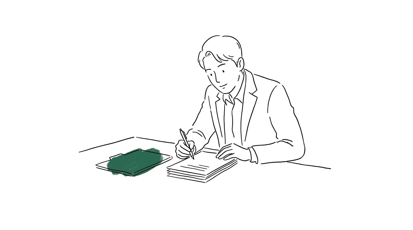 기업 대표 이혼 재산분할 일러스트 — 기업 대표 이혼 시 회사 