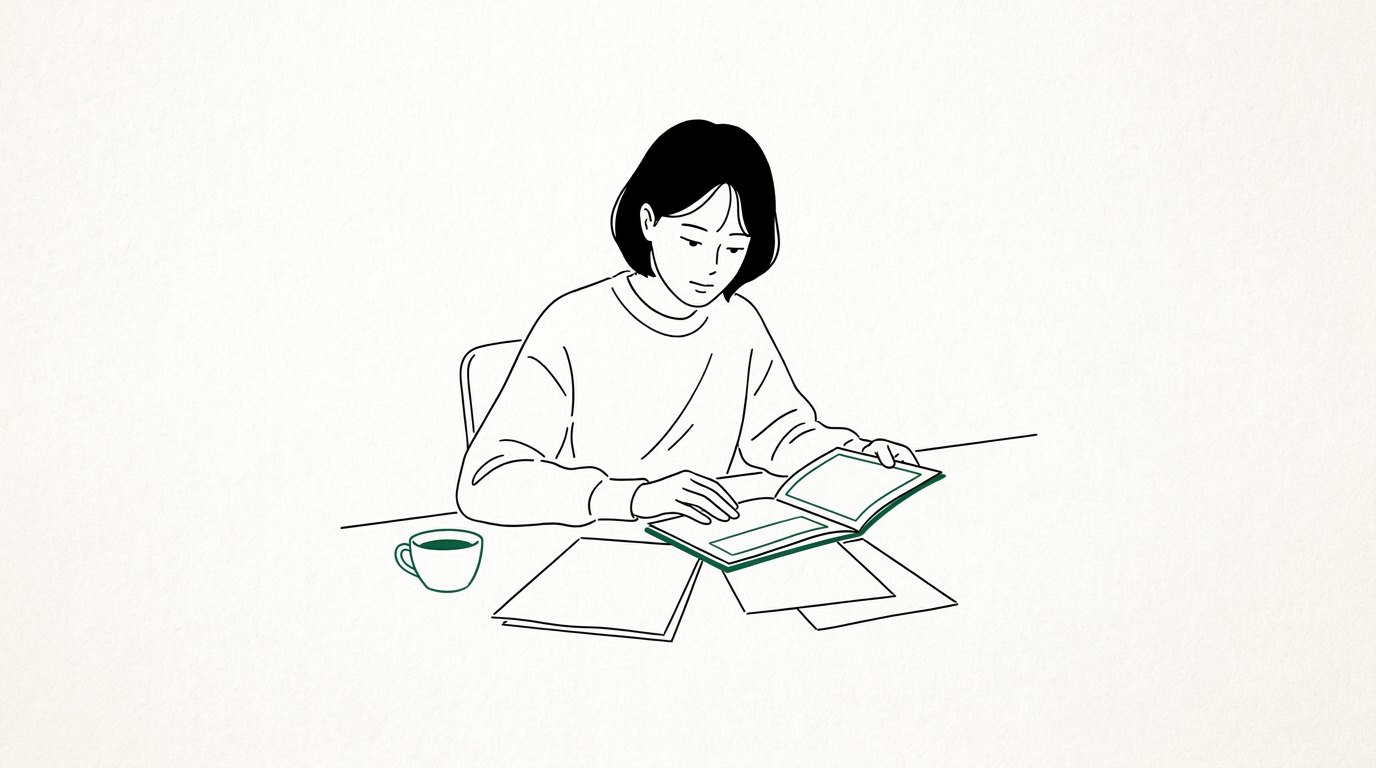 차용증 없는 가족 대출 일러스트
