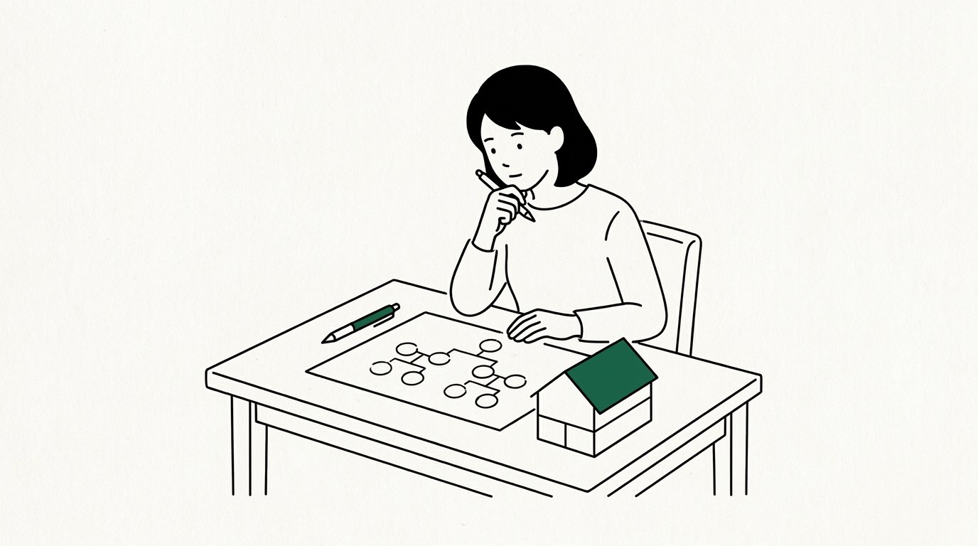대습상속 지분 등기 일러스트
