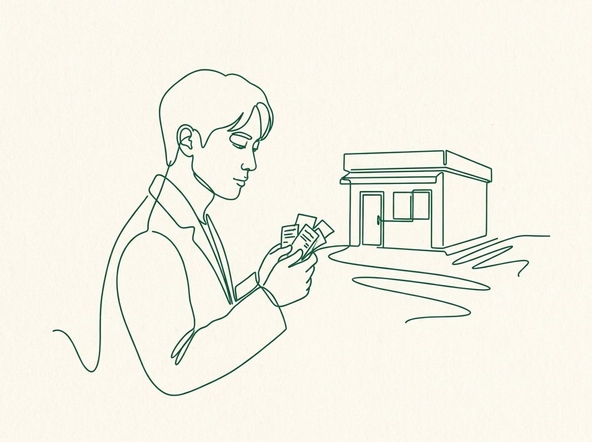 공동명의 관리비 청구 일러스트