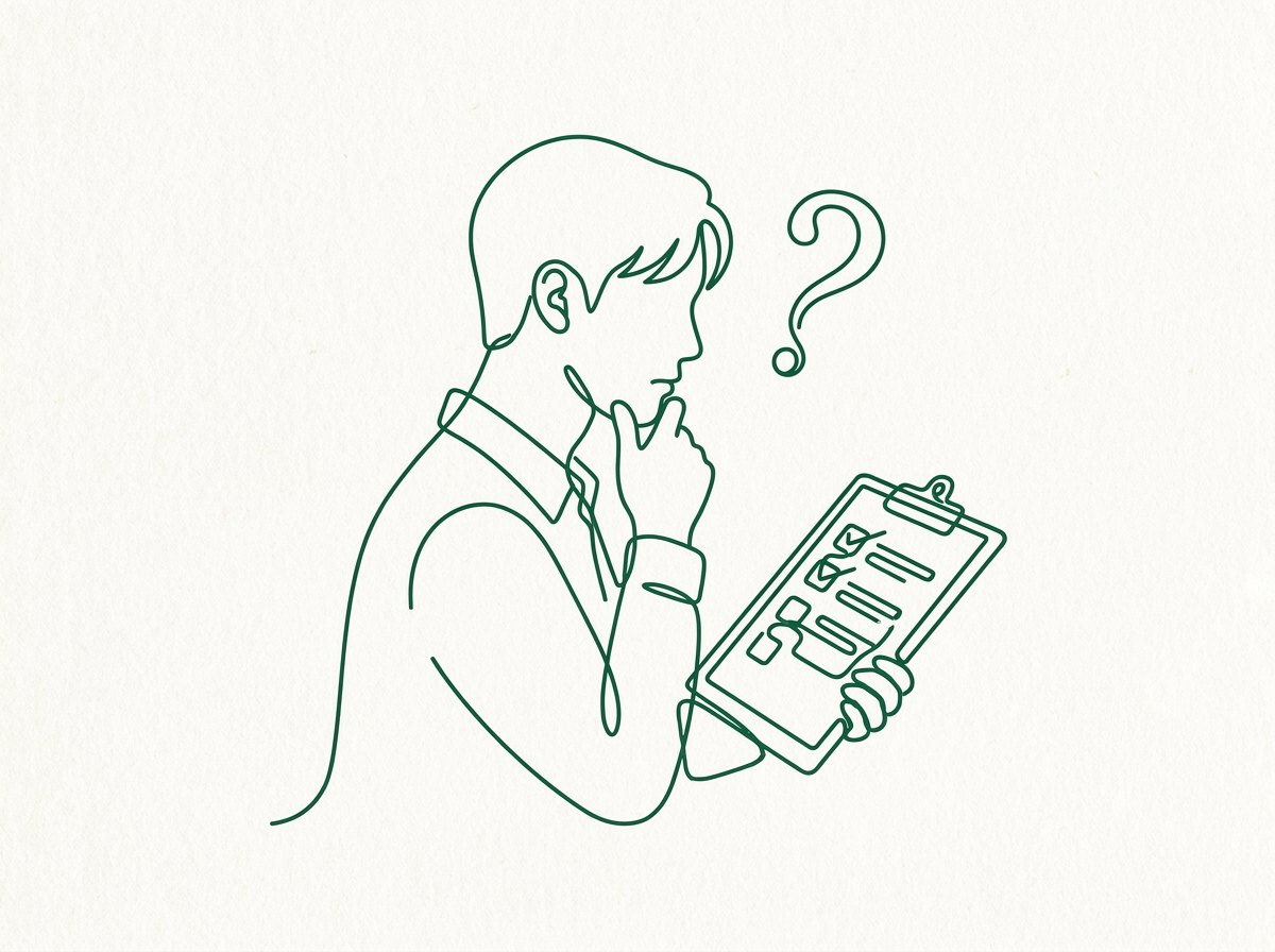 상속변호사 비용 확인질문 일러스트