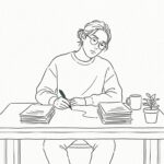 주주대여금 재산분할 일러스트