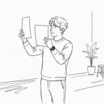 주식가치 영업권 이중계상 일러스트