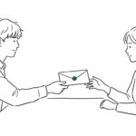 재산분할 현금 정산 일러스트