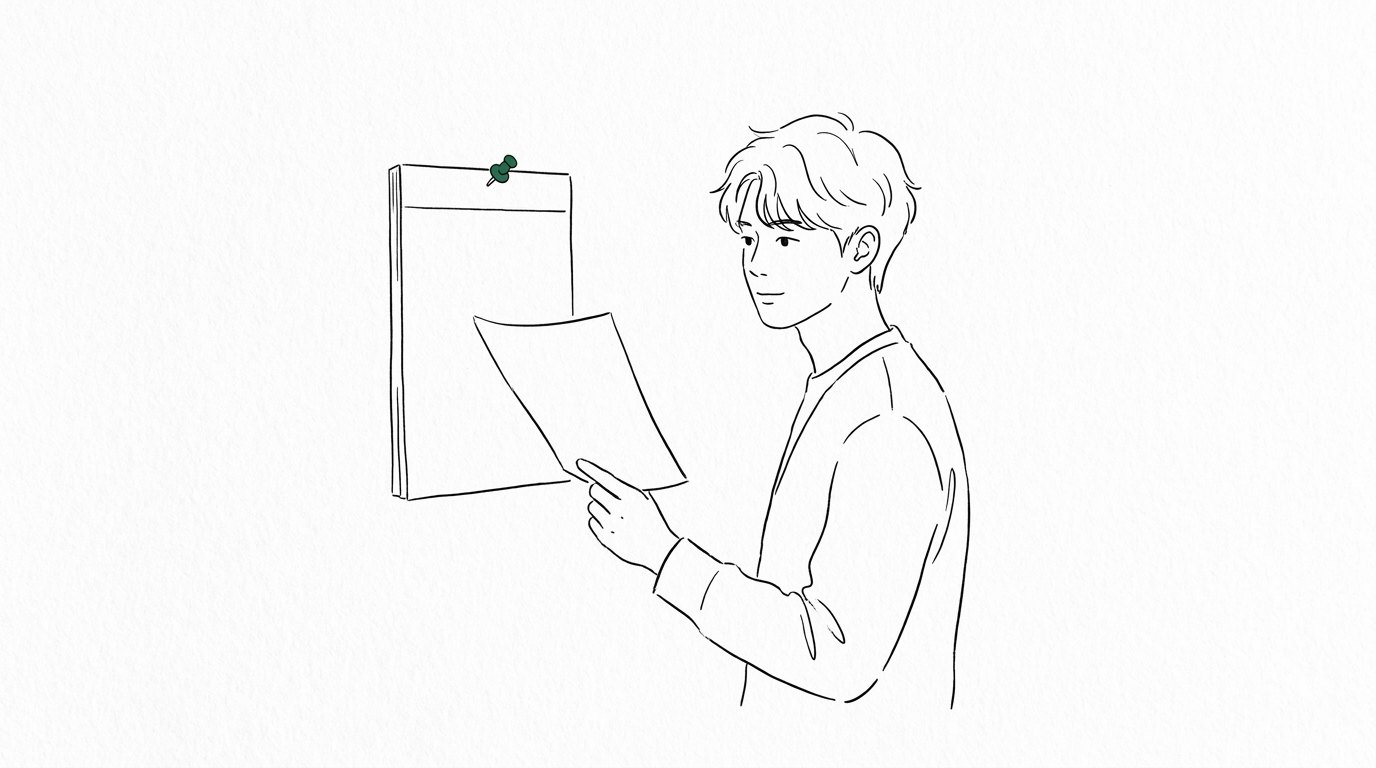 등록부 정정 신청 기한 일러스트