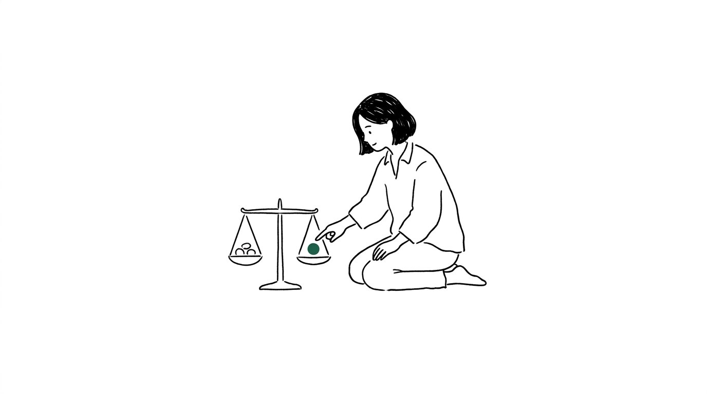 단기혼 재산분할 일러스트