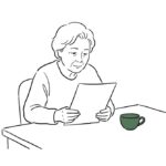 부모 부양료 청구 일러스트