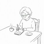 부양료 청구 준비 일러스트