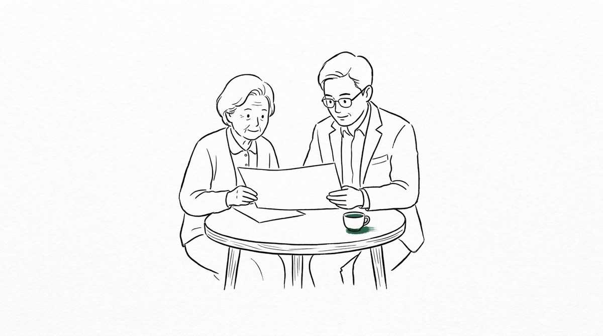 직계존속 기여분 일러스트