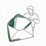 후견인 재산목록 보고 일러스트