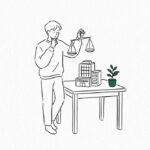 경영권 재산분할 일러스트