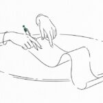 부모님 예금 현금 인출 일러스트