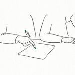 시부모 대여금 소송 일러스트