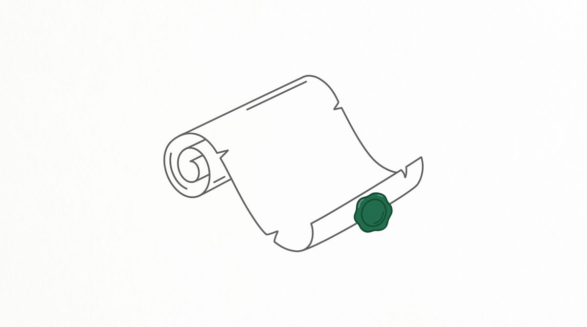 해외 유언장 한국 부동산 일러스트