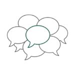 단체방 학교폭력 일러스트