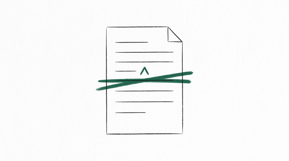 자필유언 수정 방식 일러스트